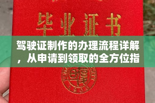 卫滨驾驶证制作的办理流程详解，从申请到领取的全方位指南